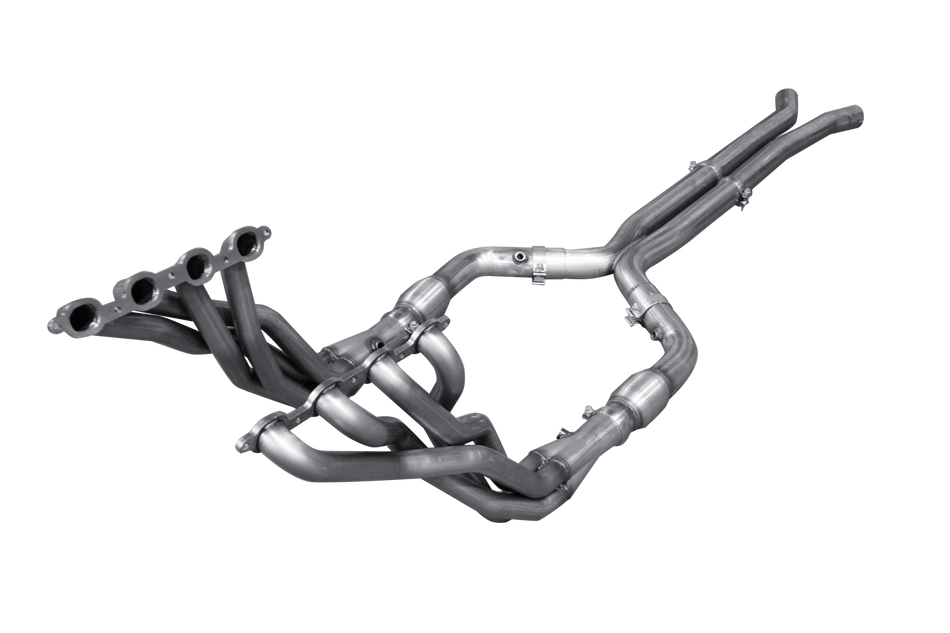 Cadillac CTSV 2016 + Long tube headers with X-Pipe