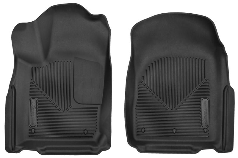 Husky Liners 11-24 Dodge Durango / 11-14 Jeep Grand Cherokee X-Act Contour Black Front Floor Liners