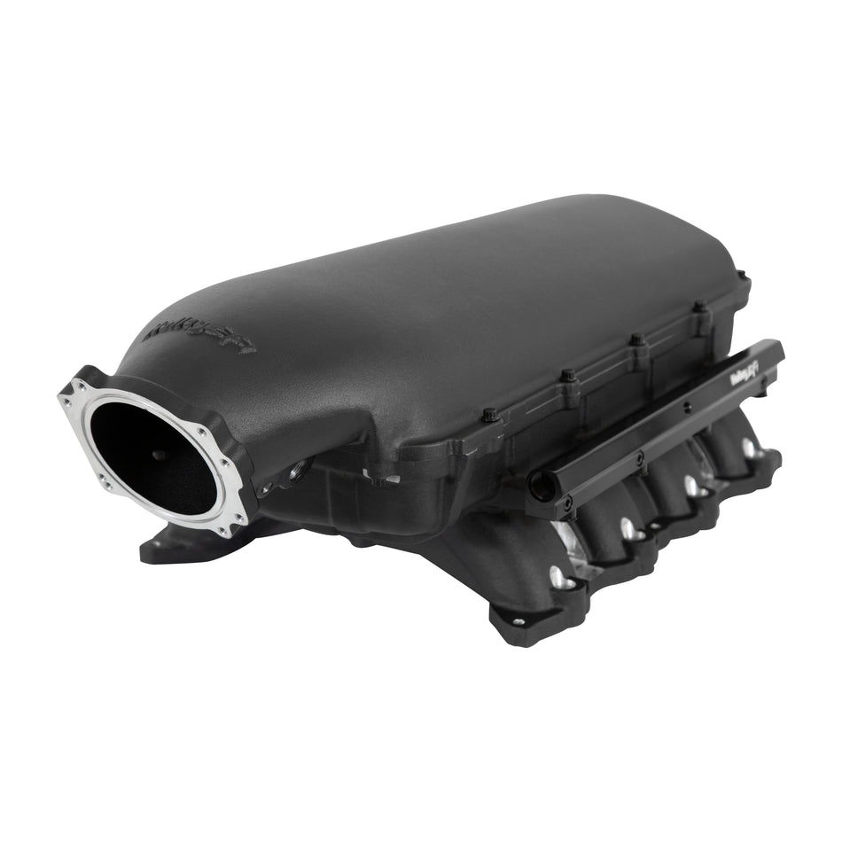 Holley Hi-Ram Intake Manifold - Ford Coyote Engine (Black)