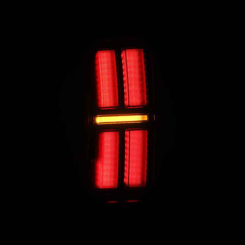 AlphaRex 05-15 Toyota Tacoma NOVA Prismatic LED Tail Lights - Alpha-Black