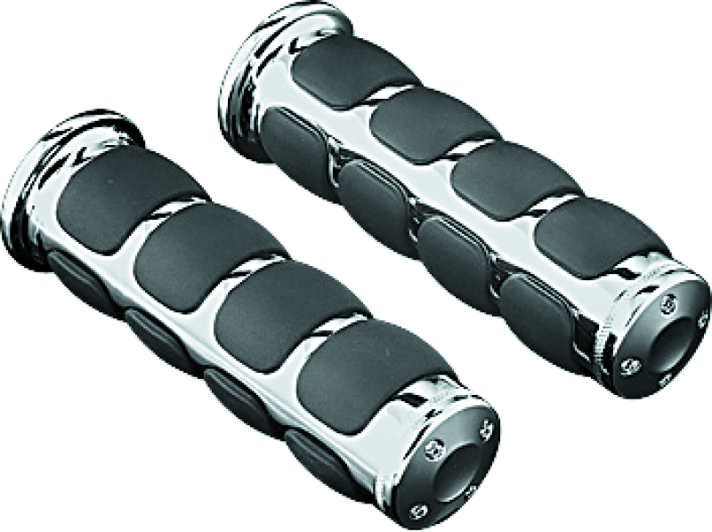 Kuryakyn ISO Grips Metric Honda/Triumph Chrome