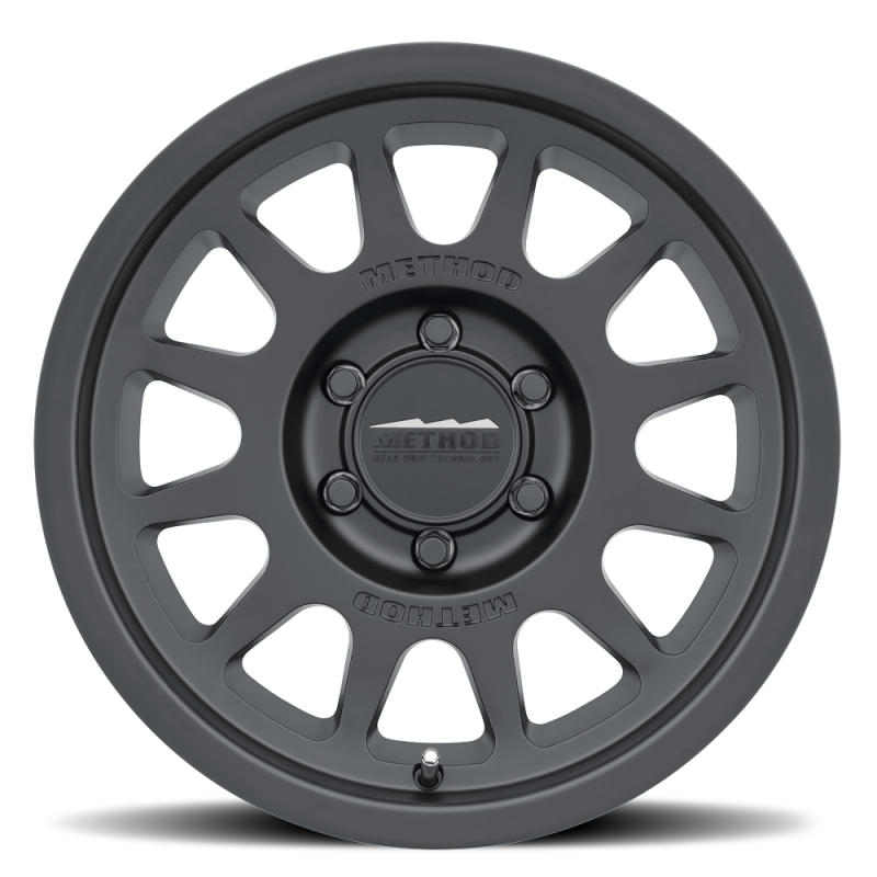 Method MR703 17x8.5 0mm Offset 6x135 87mm CB Matte Black Wheel