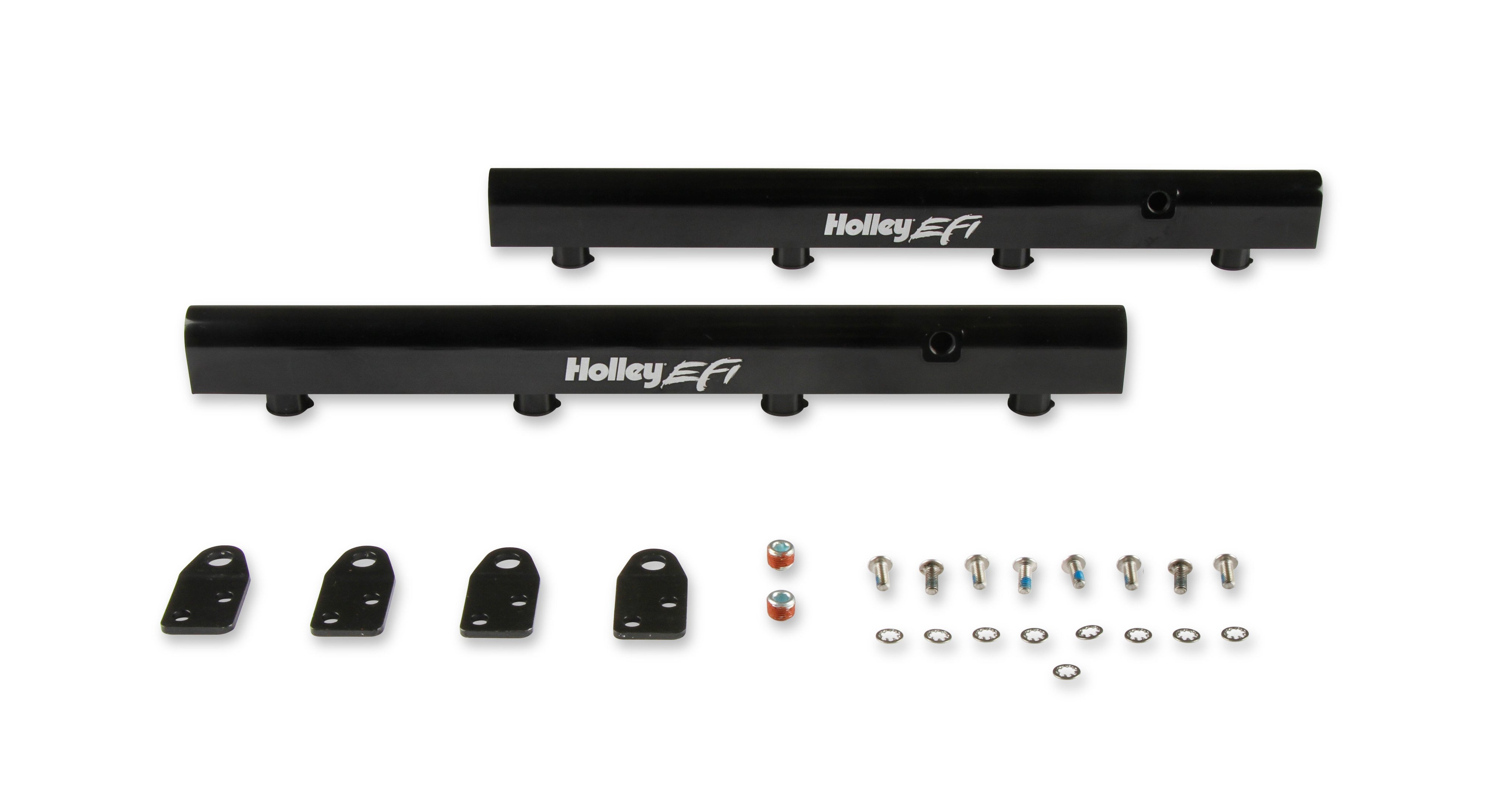 Holley EFI Hi-Flow Billet Fuel Rails for Coyote Engines