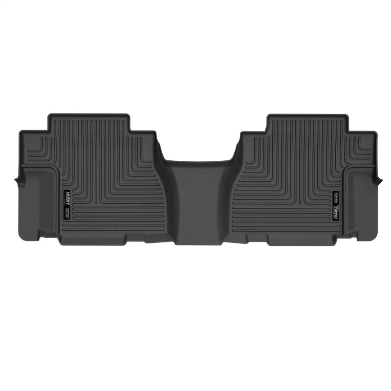 Husky Liners 08-22 Toyota Sequoia X-Act Contour Black 2nd Seat Floor Liners (w/o Second Row)