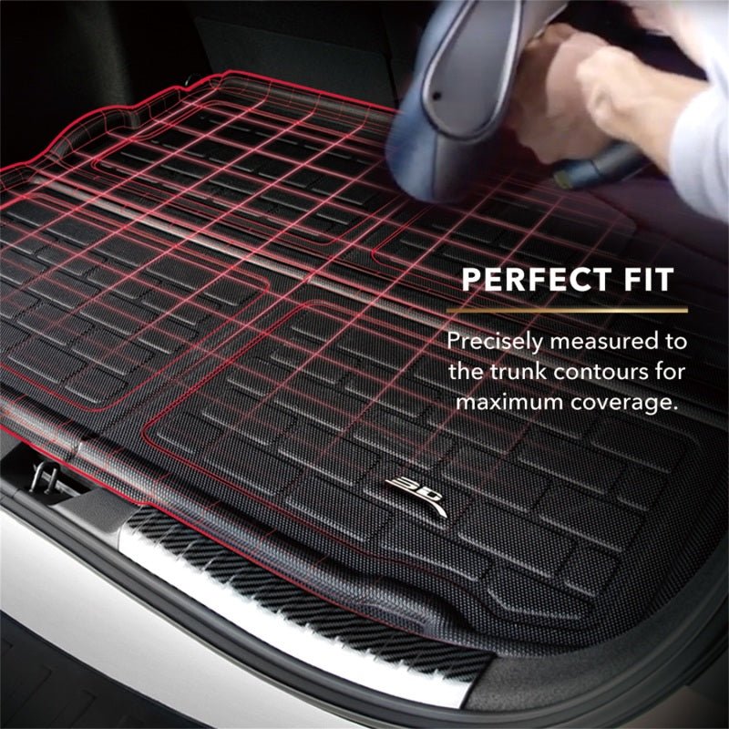 3D MAXpider 2015 - 2020 Volvo XC90 Kagu Cargo Liner - Black - CPC Performance