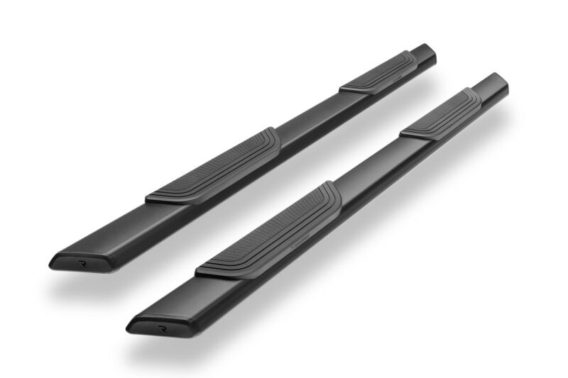 RealTruck 15-26 Ford F150 Super Crew / 17-26 F250/F350 SD Super Cab Traxio 4in Nerf Bars - Tex. Blk
