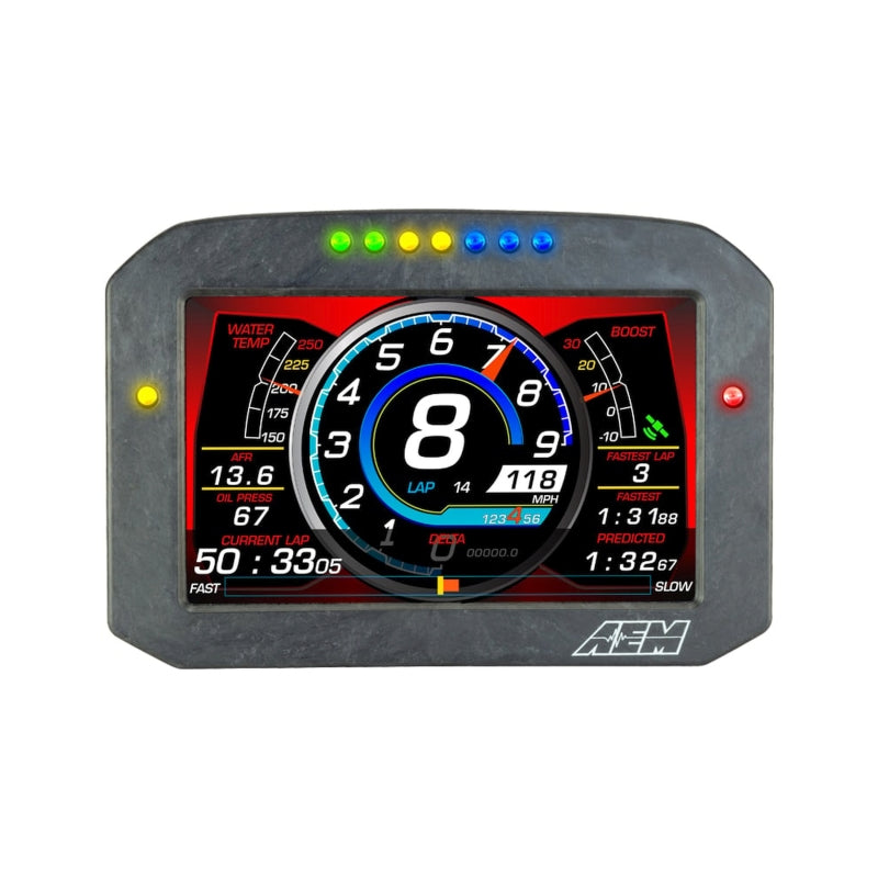 AEM CD-7 Carbon Flush Digital Dash Display - CPC Performance