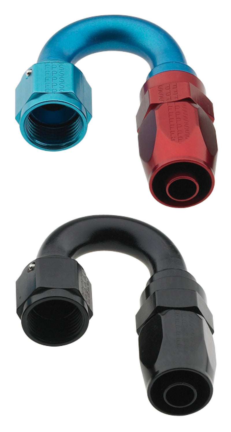 Fragola -8AN x 180 Degree Pro-Flow Hose End - Black