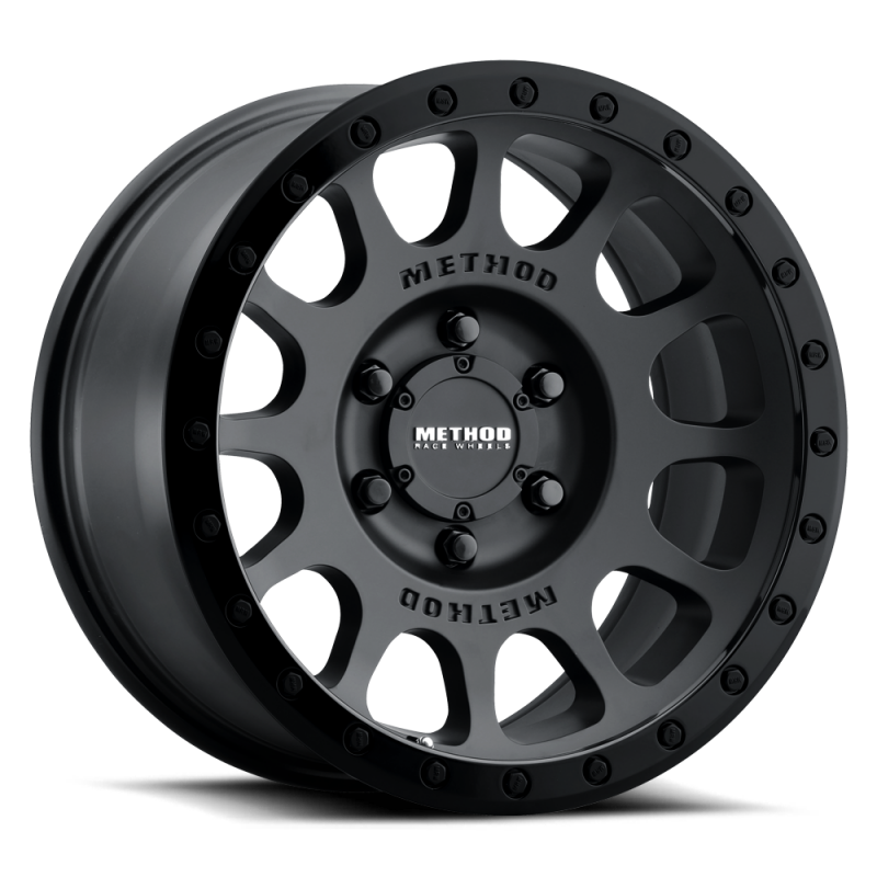 Method MR305 NV 17x8.5 +25mm Offset 6x5.5 108mm CB Double Black Wheel