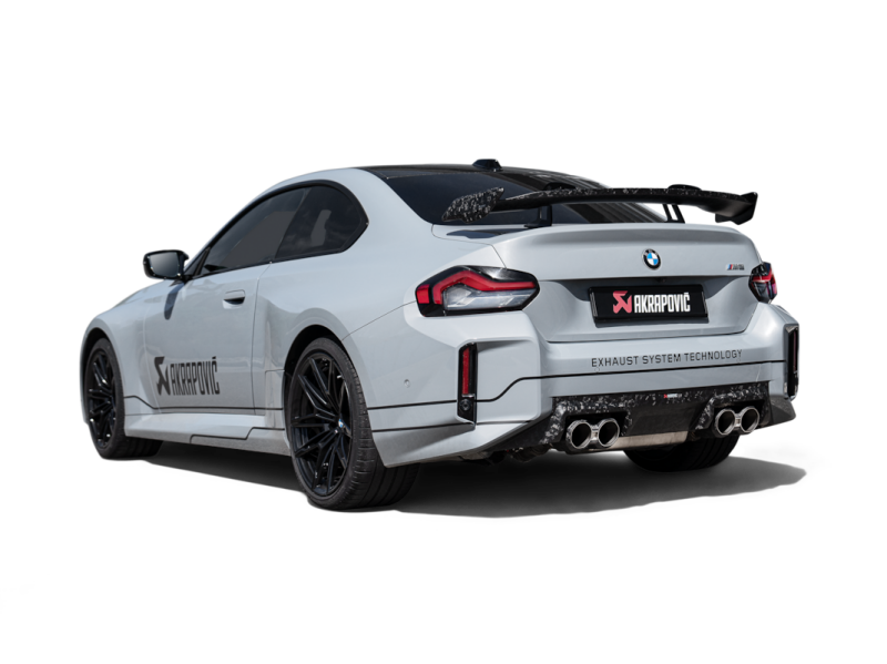 Akrapovic BMW M2 Coupe (G87) Tail Pipe Set - Chopped Carbon