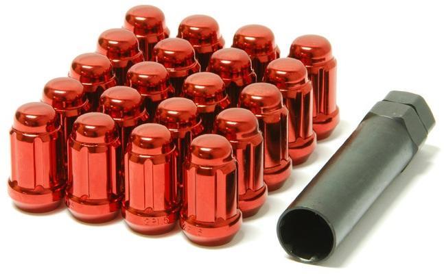 Wheel Mate Muteki Closed End Lug Nuts - Purple 12x1.25