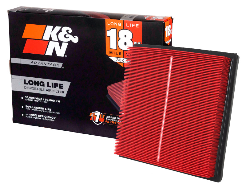 K&N Subaru Impreza H4-2.0L F/I 2017-2018 Advantage Air Filter