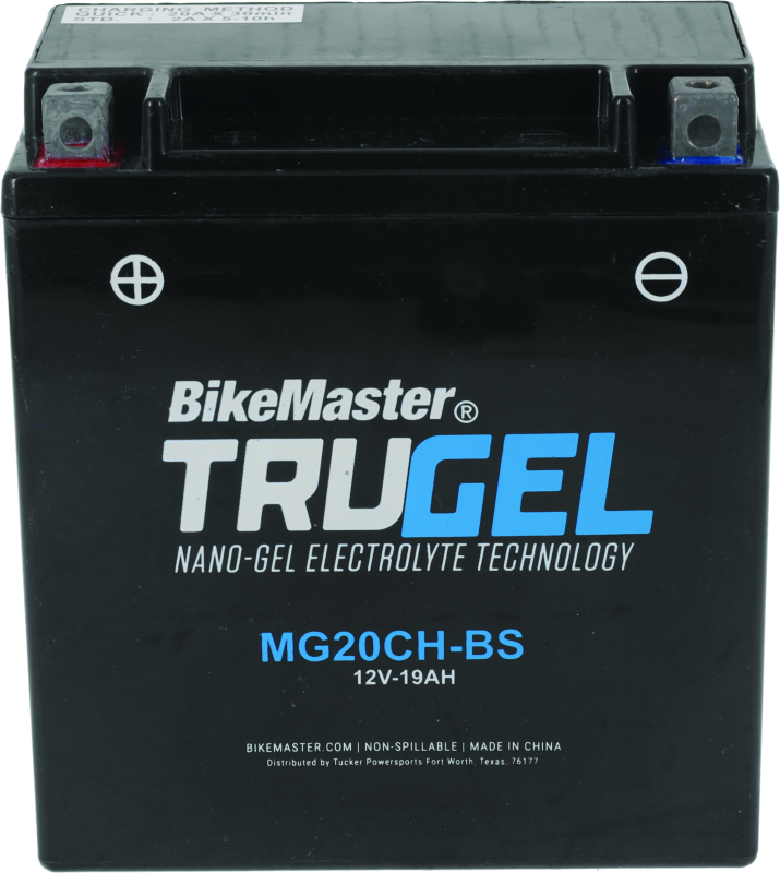 BikeMaster TruGel Battery - MG20CH-BS