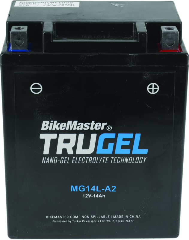 BikeMaster TruGel Battery - MG14L-A2
