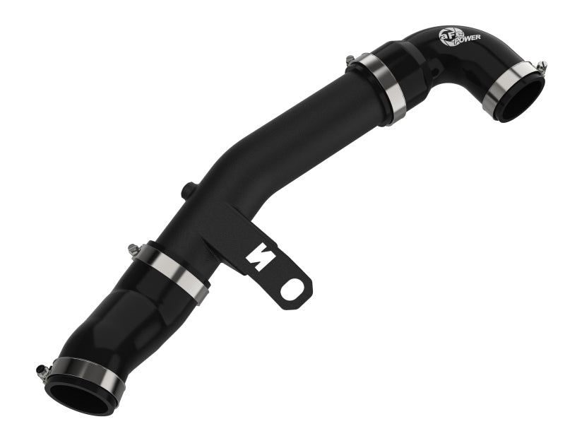 aFe 19-22 Hyundai Veloster N L4 2.0L (t) BladeRunner 2-1/2in Aluminum Hot Charge Pipe - Black - CPC Performance