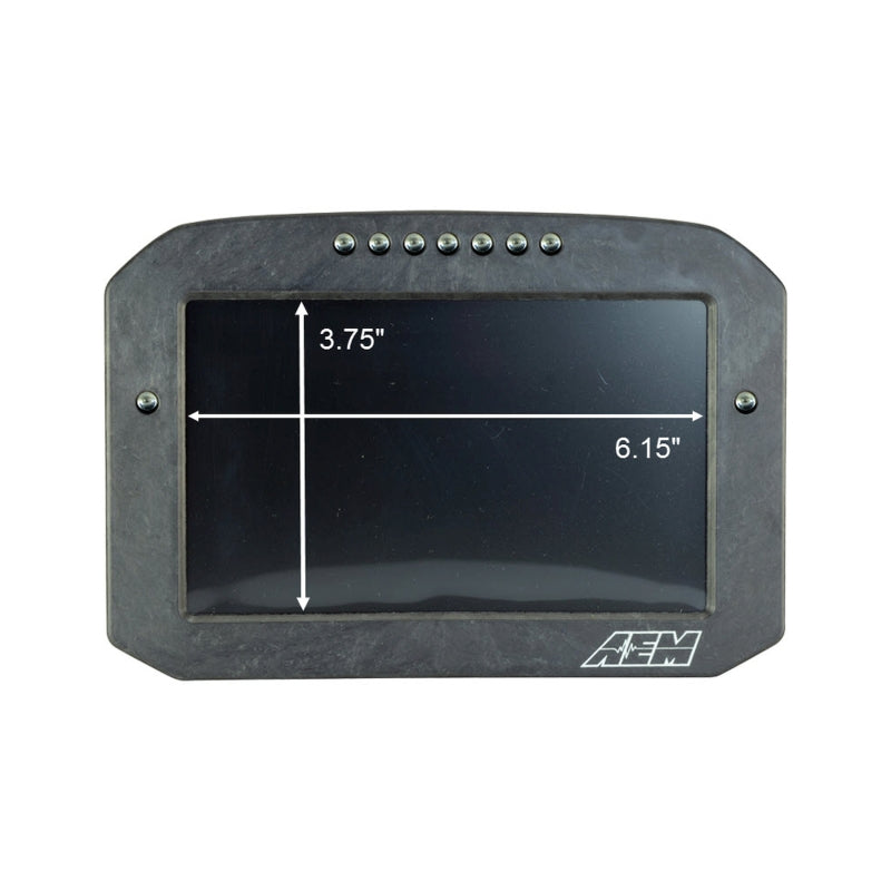 AEM CD-7 Carbon Flush Digital Dash Display - CPC Performance