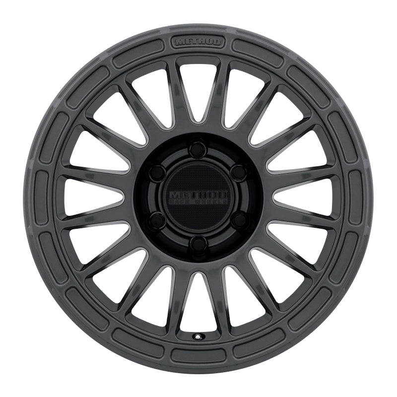 Method MR314 17x7.5 +25mm Offset 6x5.5 106.25mm CB Matte Black Wheel