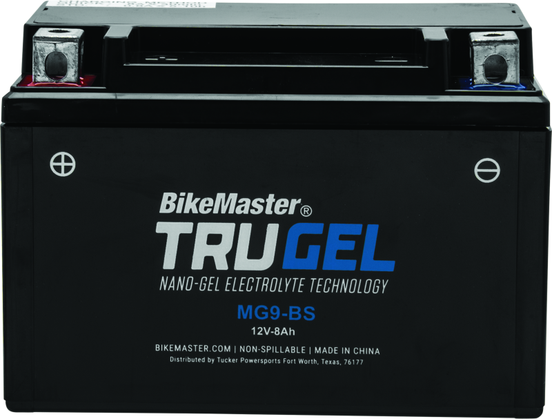 BikeMaster TruGel Battery - MG9-BS