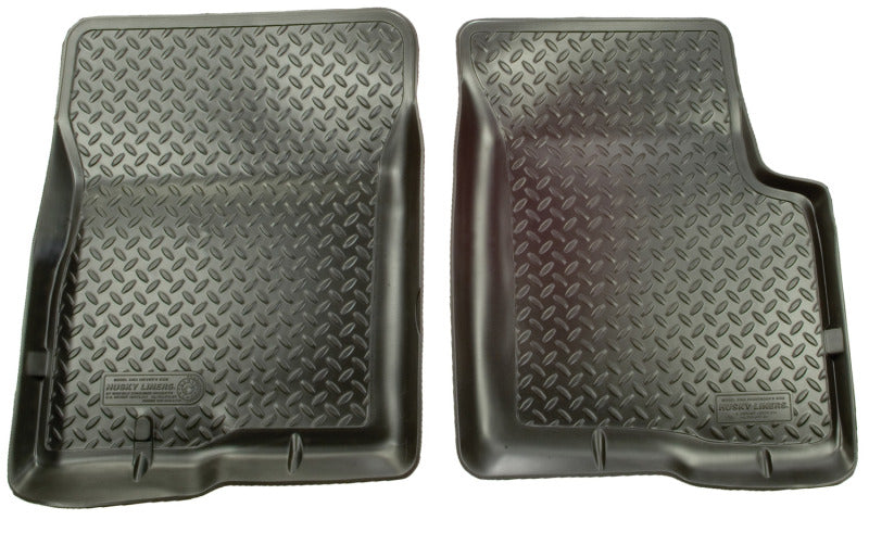 Husky Liners 80-96 Ford Bronco Full Size Classic Style Black Floor Liners