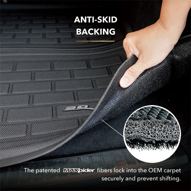 3D MAXpider 19-26 Toyota RAV4 / Hybrid KAGU Foldable Cargo Liner - Black