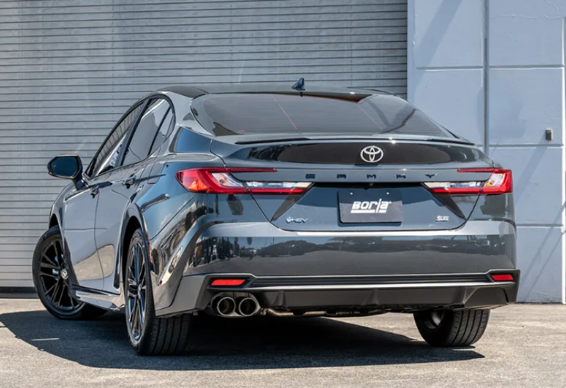 Borla 2025 Toyota Camry SE/XSE AT S-type Axle-Back Exhaust - 3.5in Black Chrome Tips
