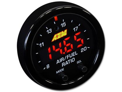 AEM X-Series OBDII Wideband UEGO AFR Sensor Controller Gauge