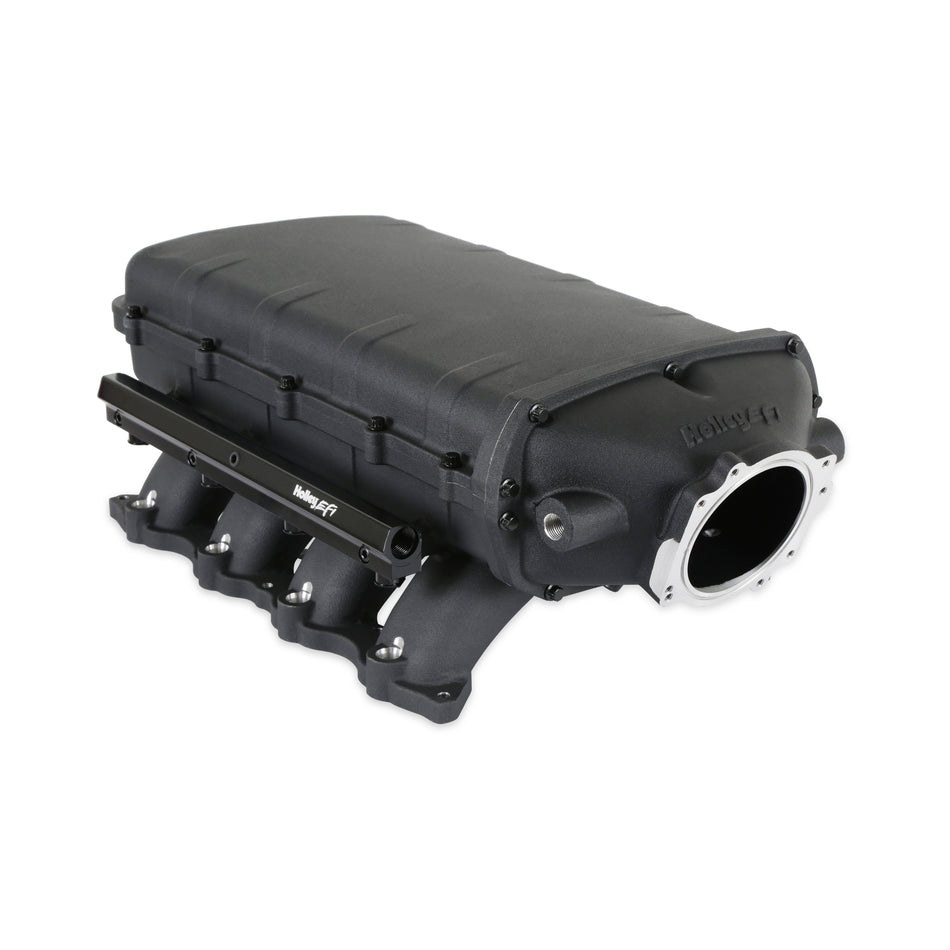 Holley EFI Ultra Lo-Ram Ford Coyote Intake Manifold (Black)