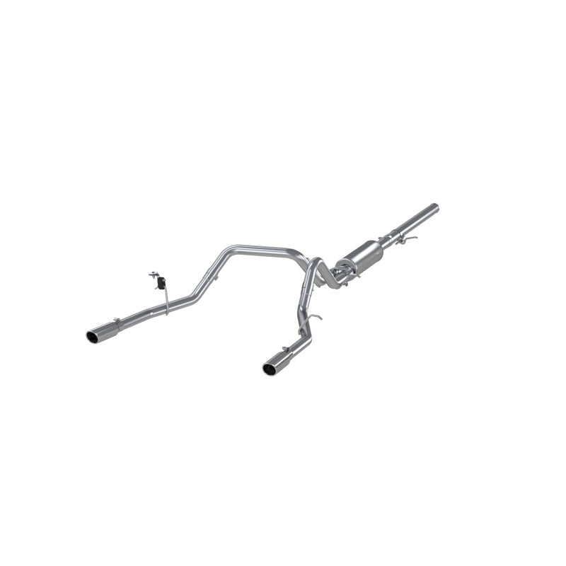 MBRP 14 Chevy/GMC 1500 Silverado/Sierra 4.3L V6/5.3L V8 Dual Split Rear Alum 3in Cat Back Exhaust