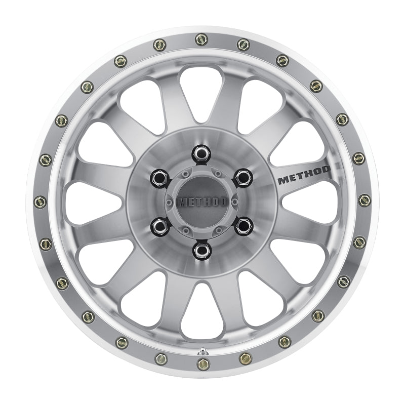 Method MR304 Double Standard 16x8 0mm Offset 6x5.5 108mm CB Machined/Clear Coat Wheel