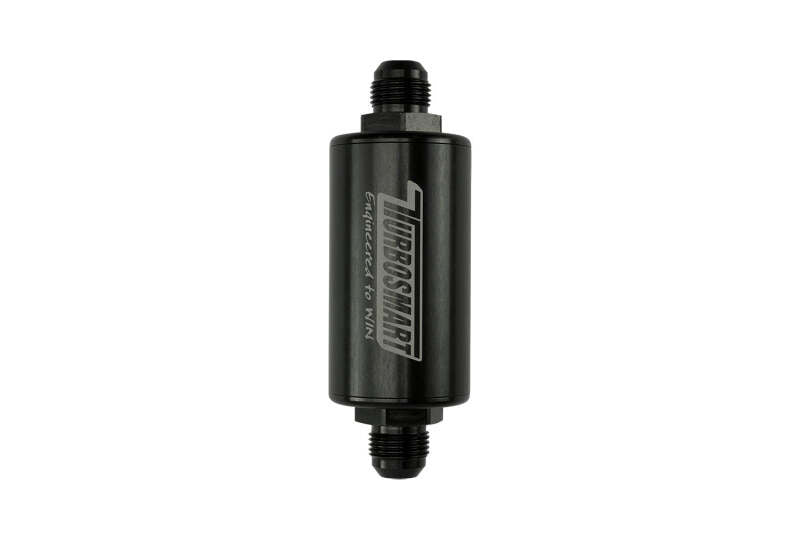 Turbosmart 10um 10AN Inline Fuel Filter - Black