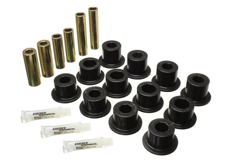 Energy Suspension 07-21 Toyota Tundra Leaf Spring Bushing Set - Black