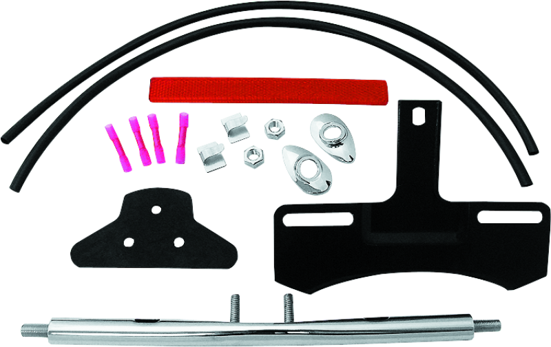 Bikers Choice 04-19 XL 02-17 FXD Turn Signal Relocation Kit Replaces H-D 68732-02A