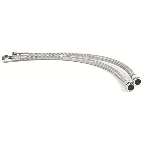 Brake Line SS Clear Coated 22"