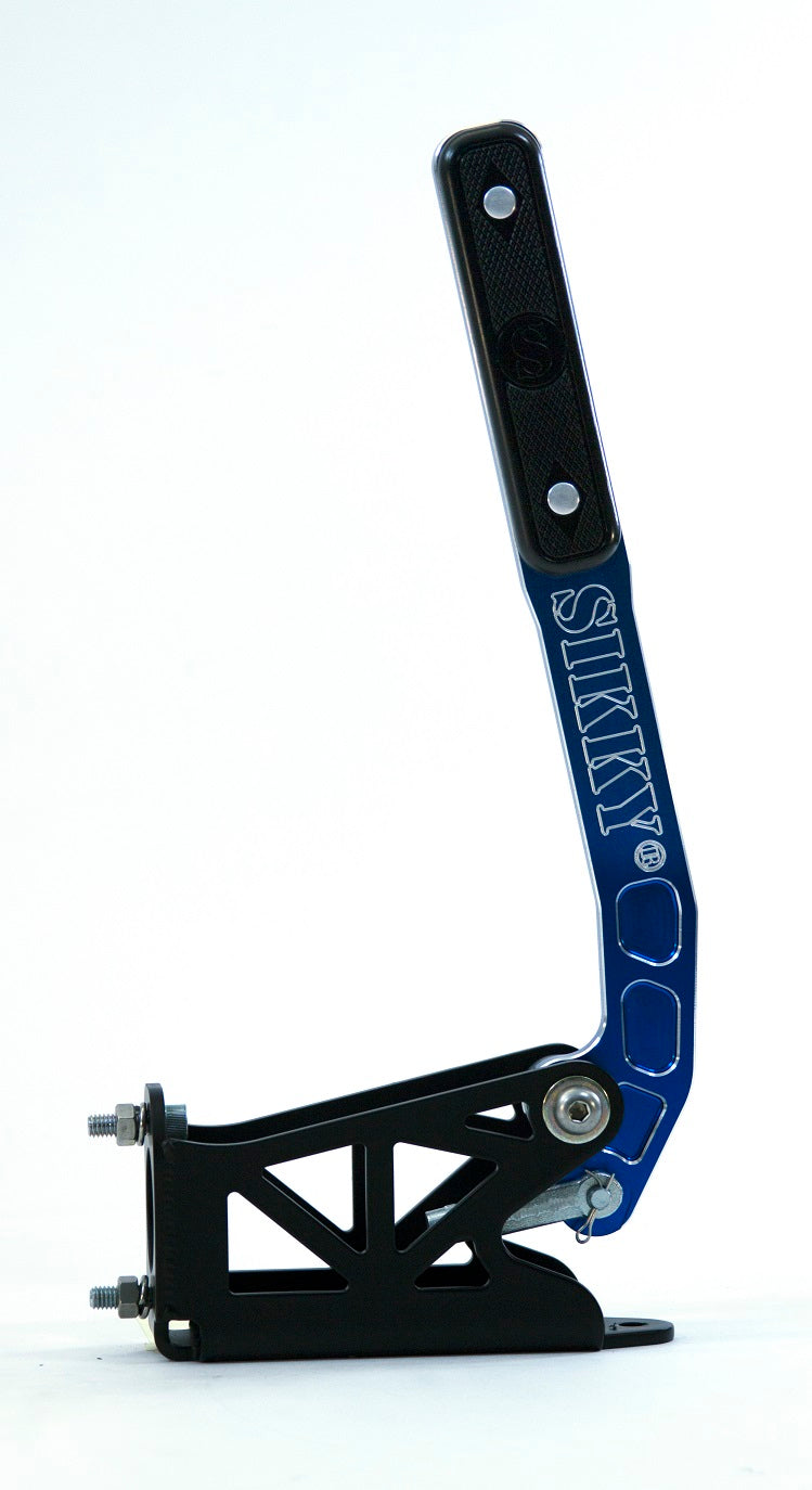 Reverse Mount Pull Back Style Hydraulic Handbrake - Blue Handle