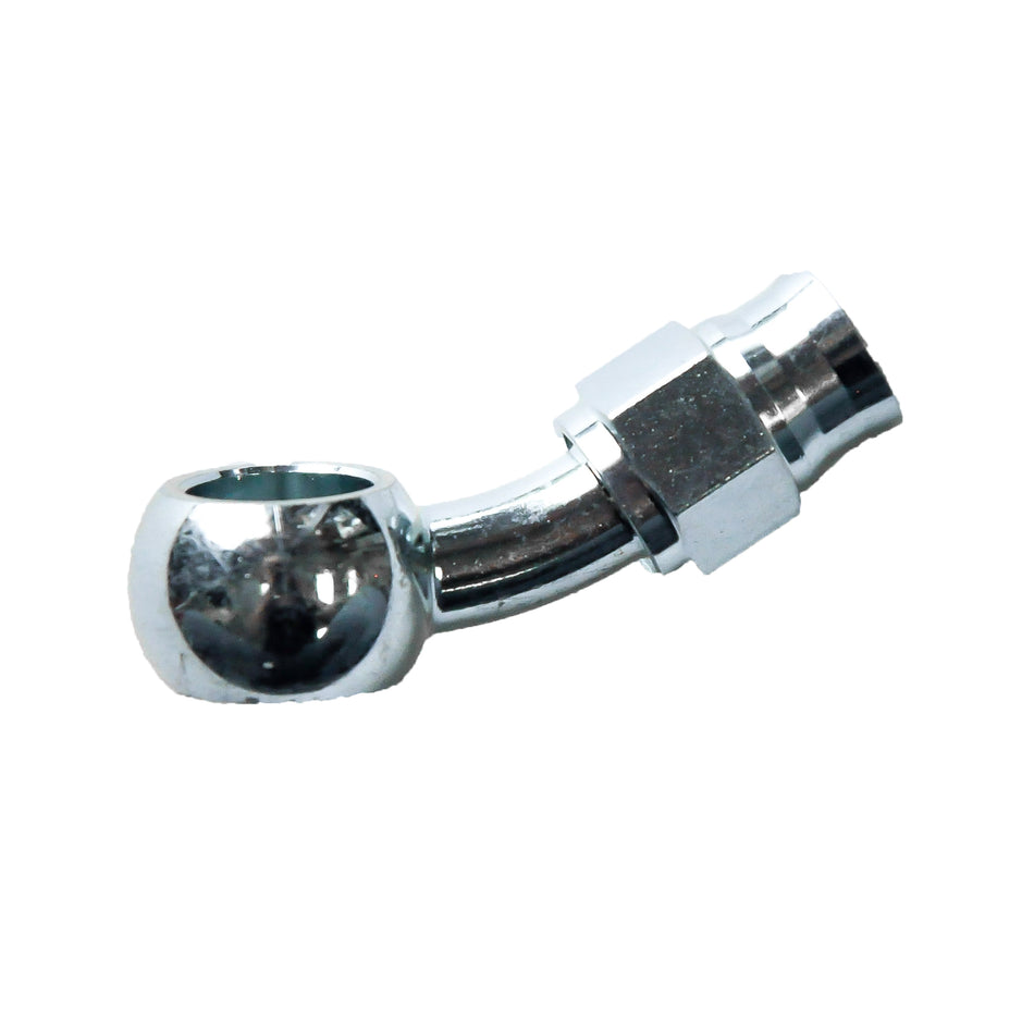 Reusable Banjo Hose End -03 x 10MM x 30° Stainless