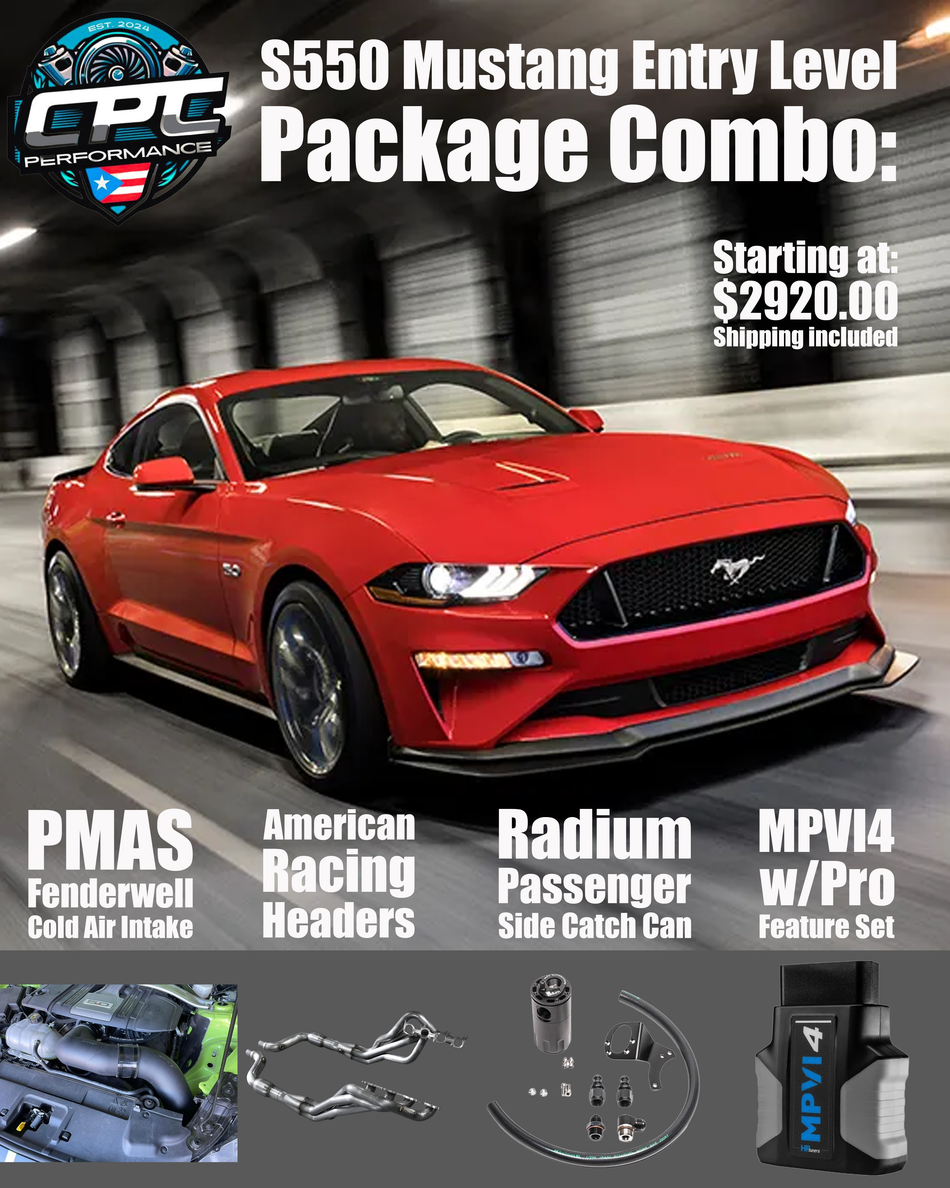 S550 Mustang Entry Level Package Combo