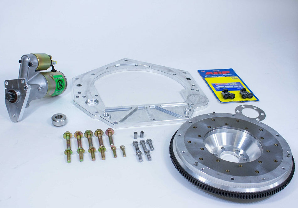 LSX-CD00X Trans Adapter Kit w/Starter & Flywheel