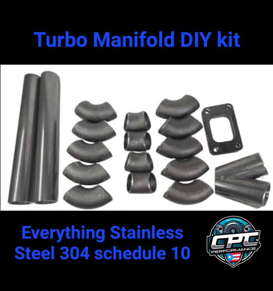 Turbo Manifold DIY kit (Universal T4 Flange)