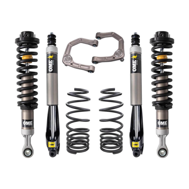 Old Man Emu 2025+ Toyota 4 Runner MT64 Kit w/Forged Billet Upper Control Arm FR 3IN/0LB RR 0IN/0LB