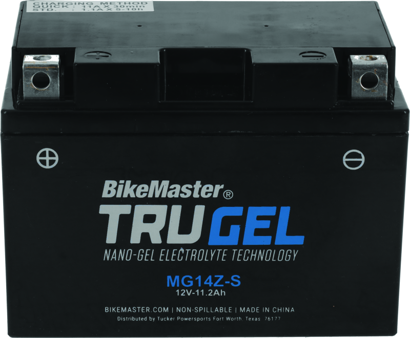 BikeMaster TruGel Battery - MG14Z-S