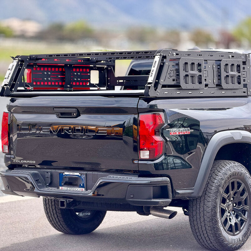 Rock Slide 23-26 Chevrolet Colorado/GMC Canyon Overland Deluxe Rack (3 Boxes)