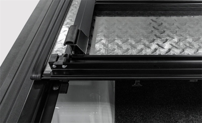 Access LOMAX Folding Hard Cover 17+ Ford Super Duty F - 250/F - 350/F - 450 6ft 8in Box Black Urethane - CPC Performance