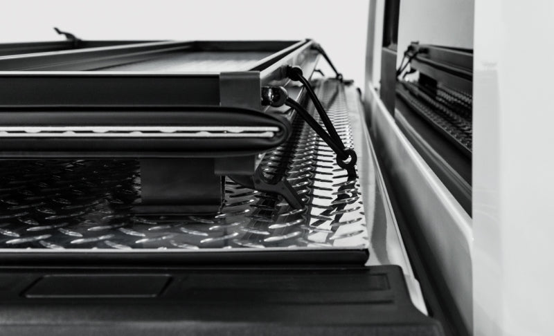 Access LOMAX Folding Hard Cover 17+ Ford Super Duty F - 250/F - 350/F - 450 6ft 8in Box Black Urethane - CPC Performance