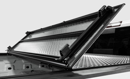 Access LOMAX Folding Hard Cover 17+ Ford Super Duty F - 250/F - 350/F - 450 6ft 8in Box Black Urethane - CPC Performance