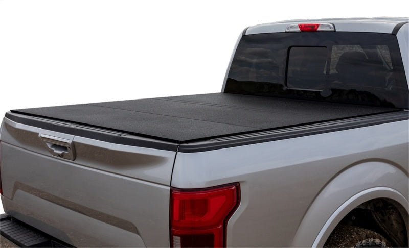 Access LOMAX Tri - Fold Cover 2022+ Ford Maverick 4ft 5in Bed - Black Urethane - CPC Performance