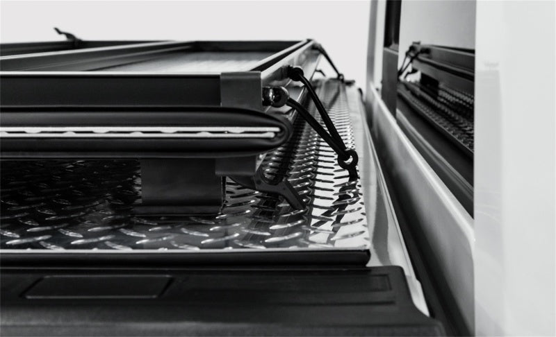 Access LOMAX Tri - Fold Cover Black Urethane Finish 16 - 20 Toyota Tacoma - 5ft Bed (w/o OEM Hard Cover) - CPC Performance
