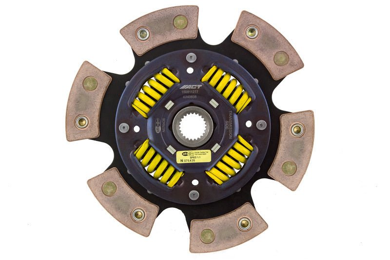 ACT 2003 Mitsubishi Lancer 6 Pad Sprung Race Disc - CPC Performance