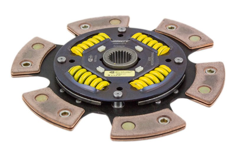 ACT 2003 Mitsubishi Lancer 6 Pad Sprung Race Disc - CPC Performance