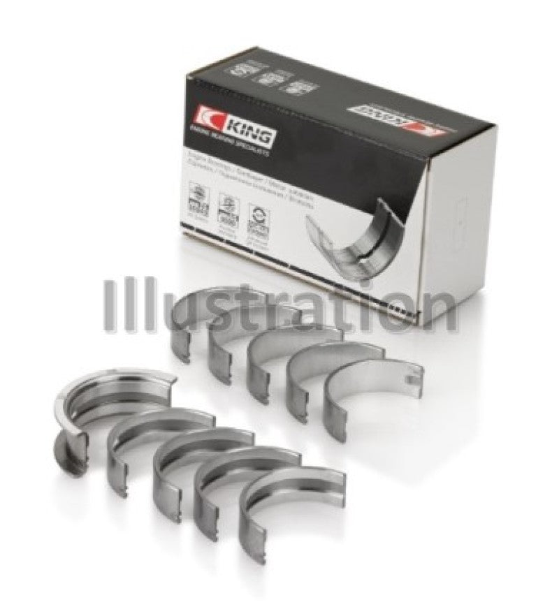 King Engine Bearings BMW N63/S63 Crankshaft Main Bearing Set - Size +0.50mm