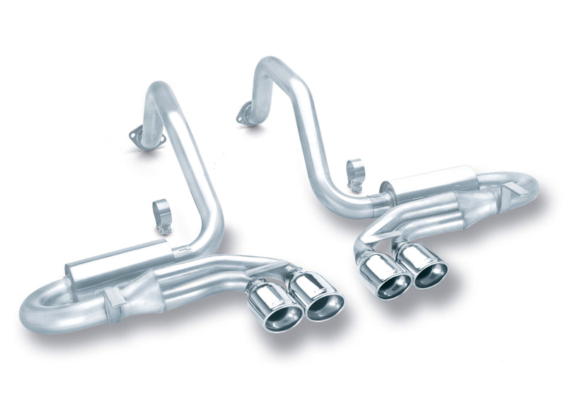 Borla 97-04 Corvette Coupe/Conv/Hatchback 5.7L 8cyl 4spd/6spd RWD Classic S-Typein Cat-Back Exhaust